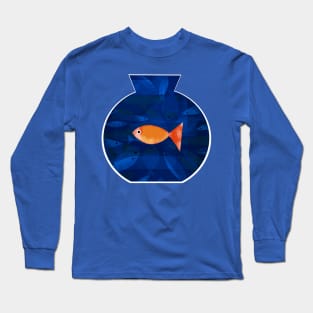 Goldfish in Bowl Long Sleeve T-Shirt